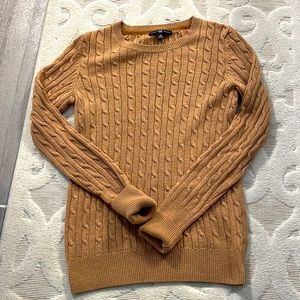XS gap cable sweater